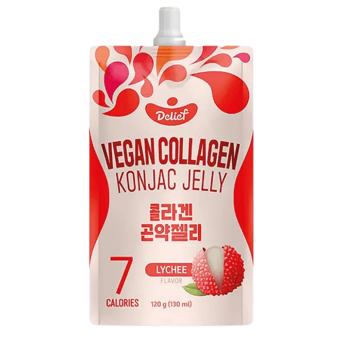 DELIEF Collageen Konjac Jelly Litchi 120g
