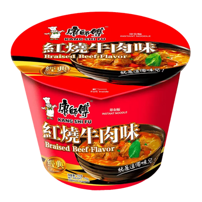 KANGSHIFU Instant Noedels Gestoofde Rundvleesbeker 110g