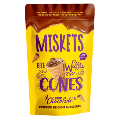 MISKETS Waffel Milch- schokolade 70g