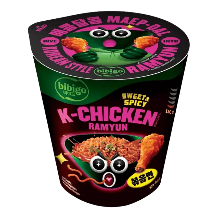 BIBIGO Instant Nudeln K-Chicken Becher 97,5g