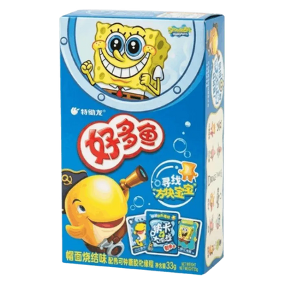 ORION Spongbob BBQ Fischförmiger Snack 33g