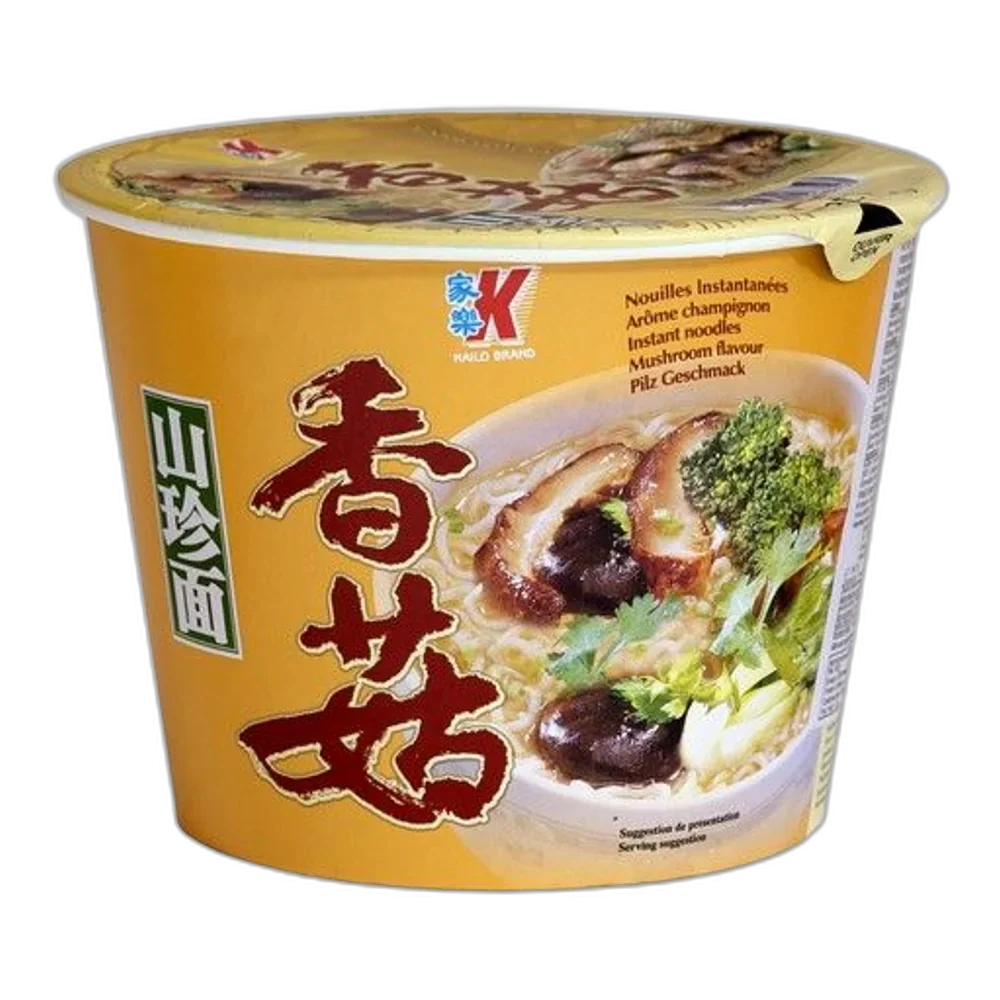 KAILO Instant Nudeln Pilzgeschmack Bowl 120G