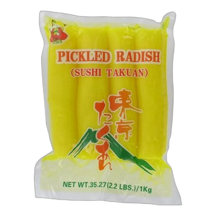 LV ZHENG Ingemaakte Radijs 1KG – Takuan Radijs voor Sushi & Bento