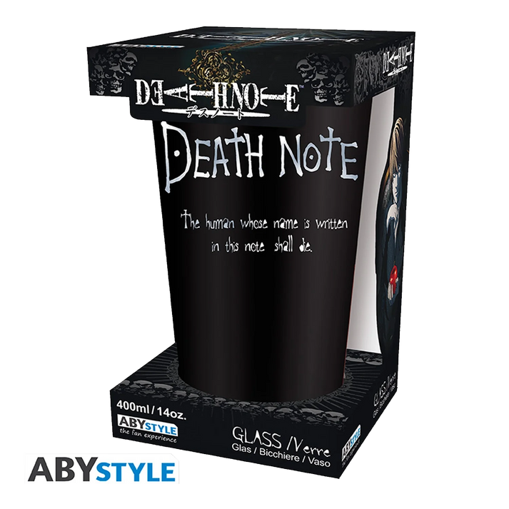 DEATH NOTE Groot glas Ryuk 400ML