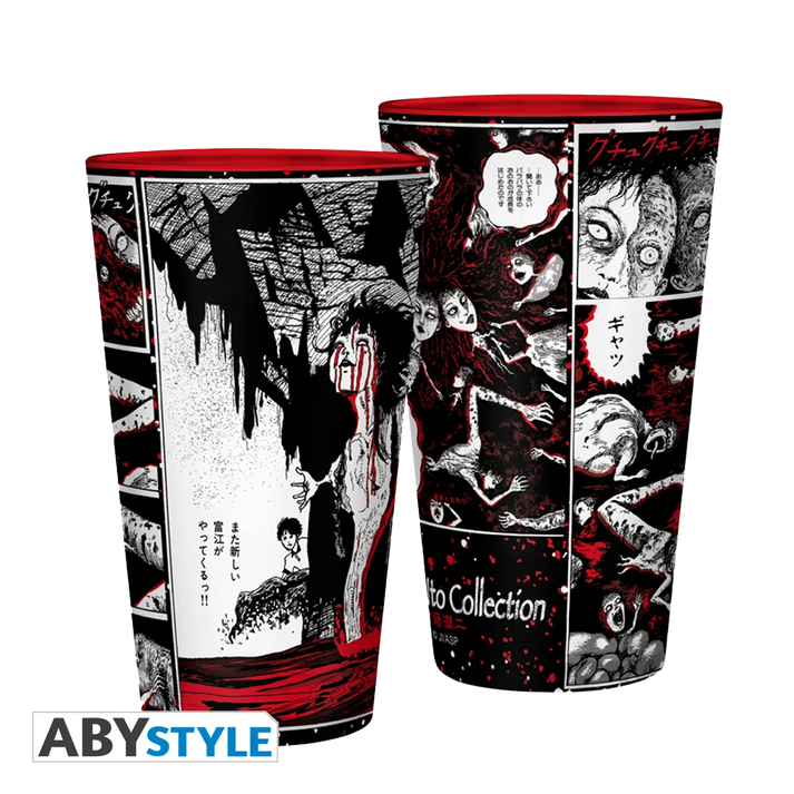 JUNJI ITO groot glas 470ML Manga Arts