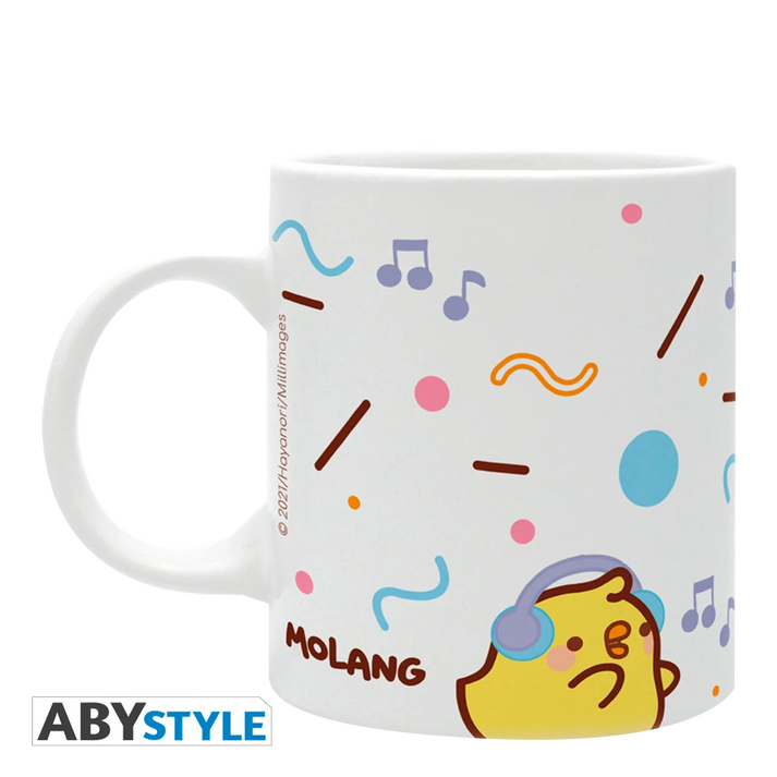 MOLANG Mok 320ml Muziek Molang
