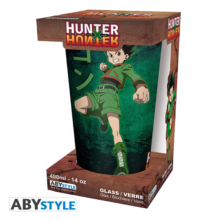 HUNTER X HUNTER Groot glas Gon vs Hisoka 400ML