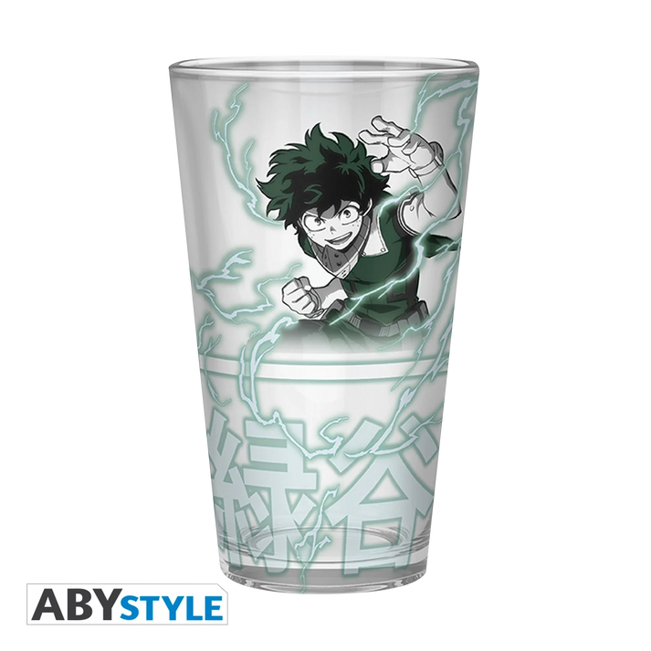 MY HERO ACADEMIA Cadeauset XXLGlas+Pin+Notebook Hero