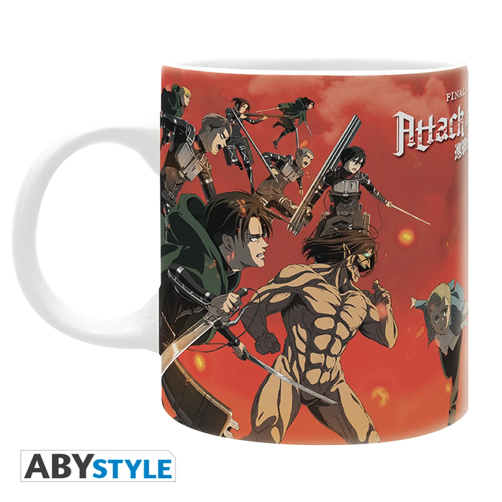 ATTACK ON TITAN Mok 320ml Battle Scene Seizoen 4