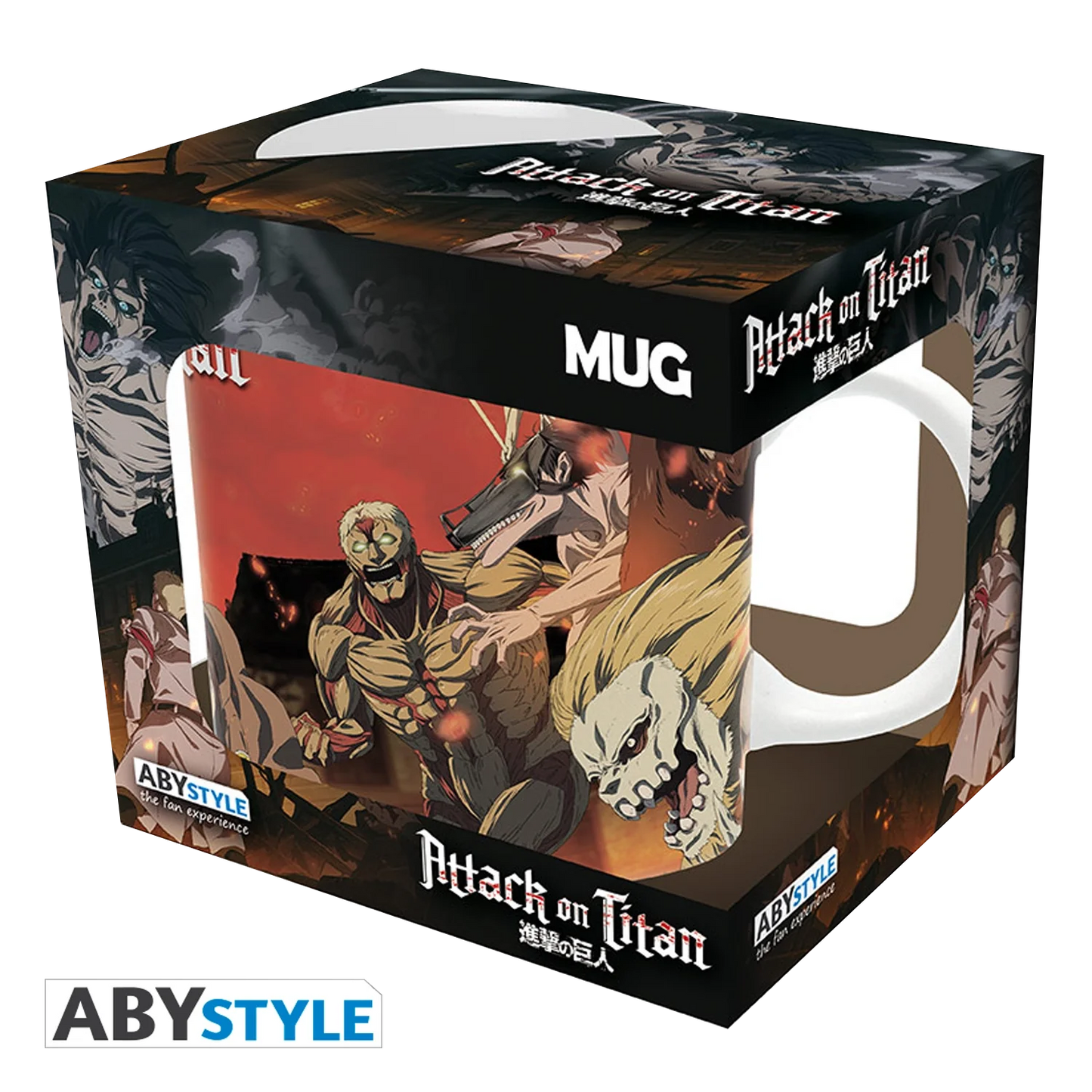 ATTACK ON TITAN Mok 320ml Battle Scene Seizoen 4
