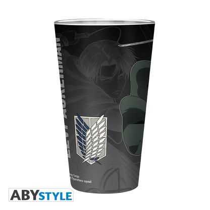 AANVAL OP TITAN Groot glas Levi S4 400ML