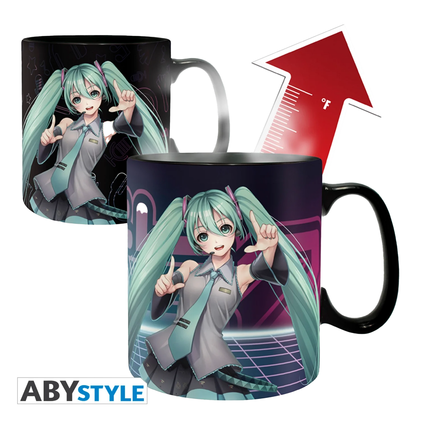 HATSUNE MIKU Mok Warmtewisseling 460ml