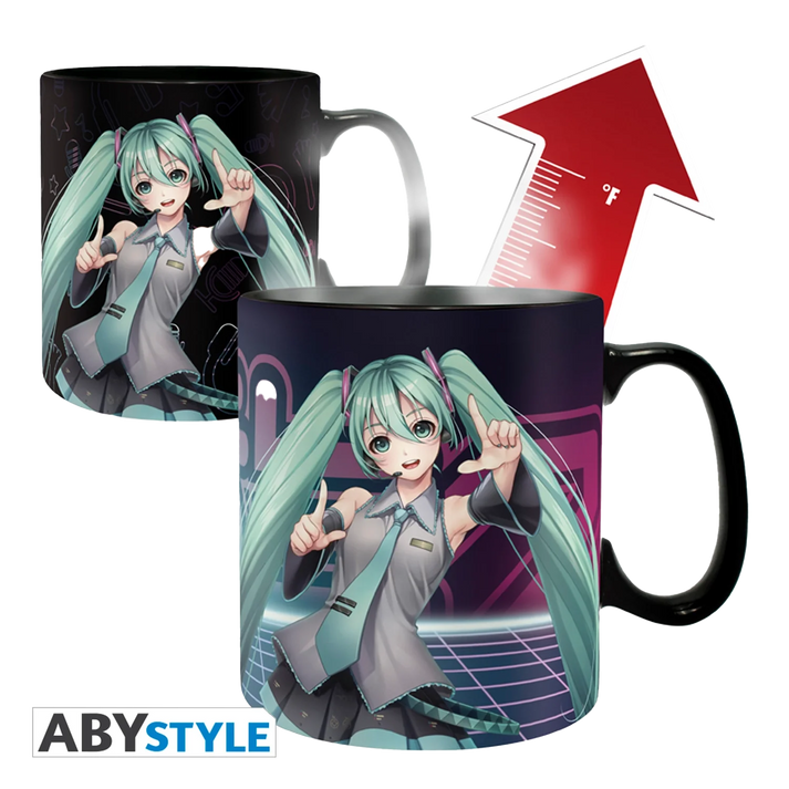 HATSUNE MIKU Mok Warmtewisseling 460ml