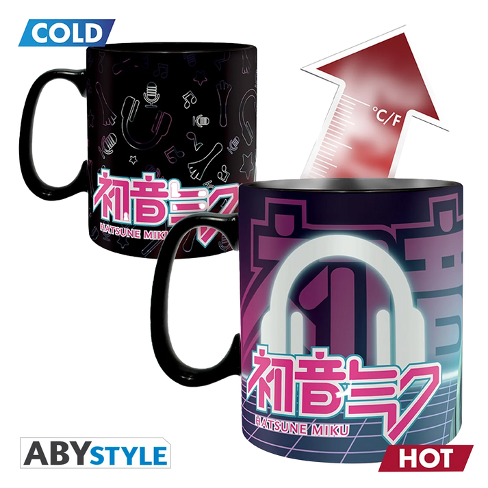 HATSUNE MIKU Mok Warmtewisseling 460ml
