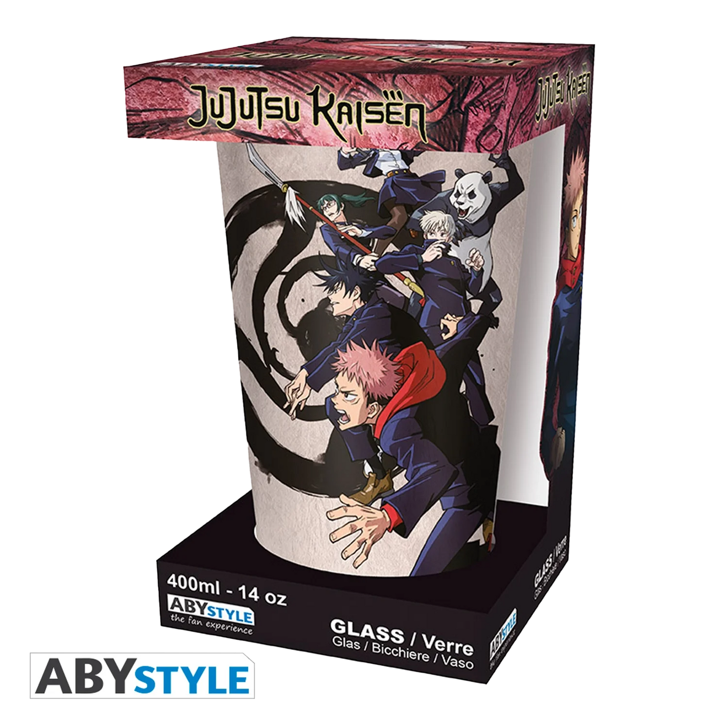 JUJUTSU KAISEN Groot glas TokyoVSKyoto 400ML