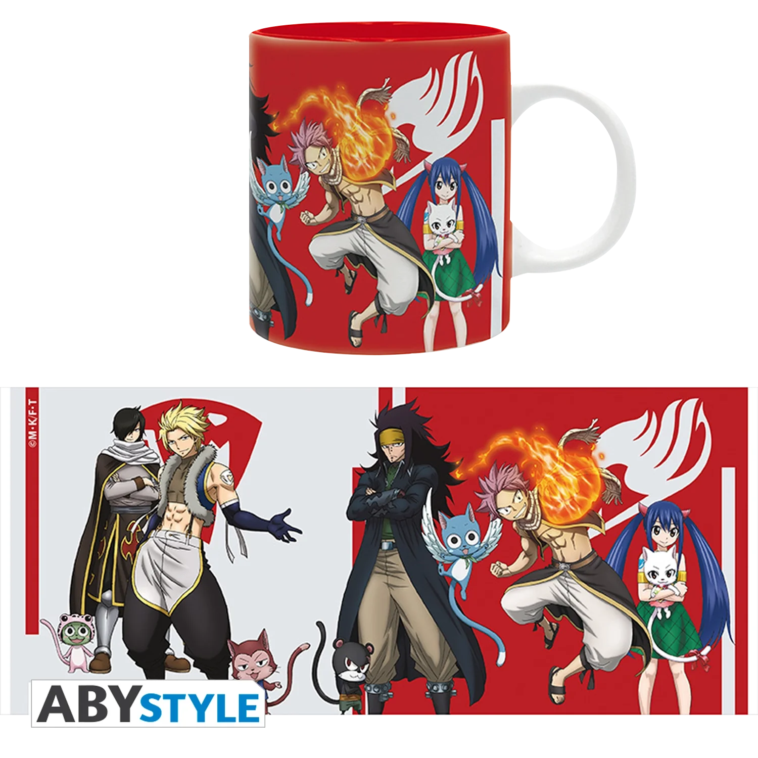 FAIRY TAIL Mug 320ml Dragon Slayers