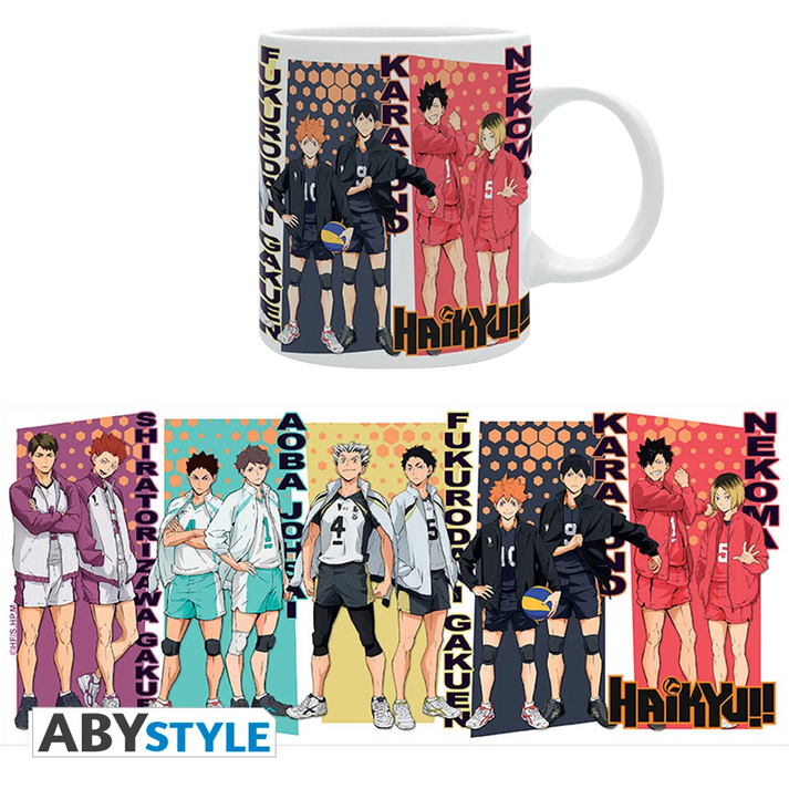 HAIKYU! Mok 320ML Rivaliserende teams