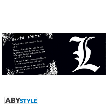 DEATH NOTE Mok 320ML L & Regels
