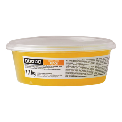OBOBA Popping Boba Pfirsich 1,1KG