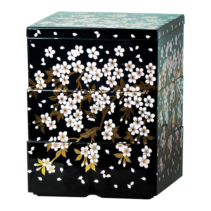 JADE TEMPLE Bento Box 3 stuks kersenbloesems