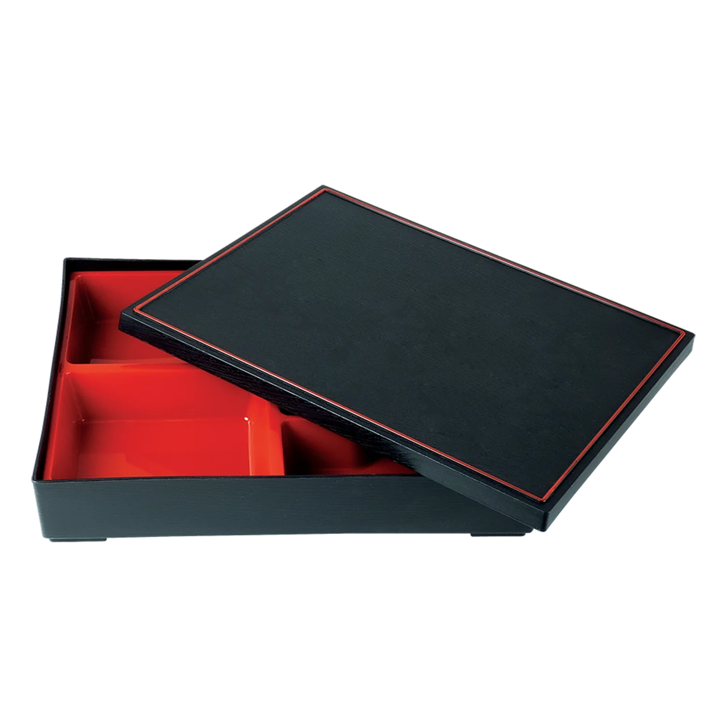 JADE TEMPLE Bento Box Schwarz mit Deckel