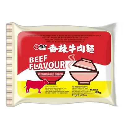 WEI LIH Instant Noedel Rundvlees 85G