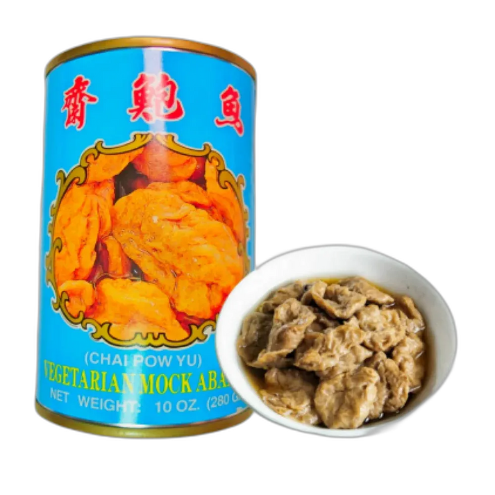 WU CHUNG Mock Abalone – Veganistische abalone gemaakt van tarwegluten, 280 g