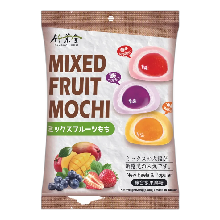 BAMBOEHUIS Gemengd Fruit Mochi 250G