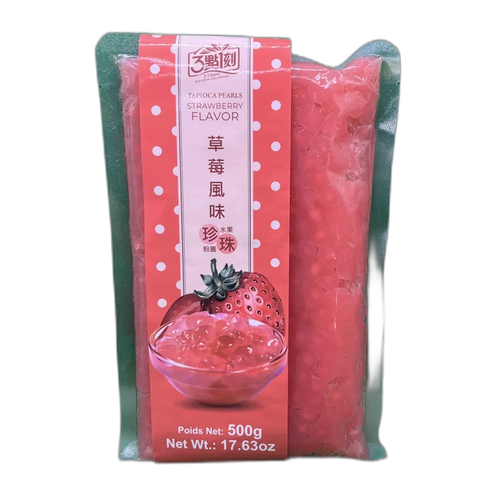 Tapioca Parels Aardbeiensmaak 500G