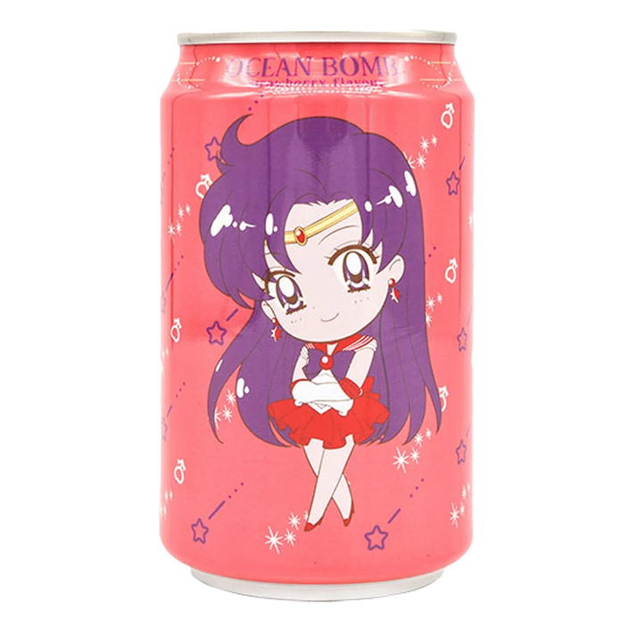 OCEAN BOMB Sailor Mars aardbei frisdrank 330ML