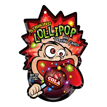 OPVALLENDE Lollipop Popping Candy Cola 13,8G