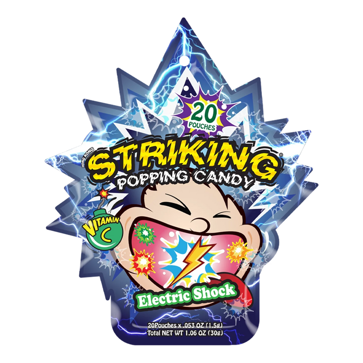 OPVALLEND Popping Candy Elektrische Schok Vit. C 30G