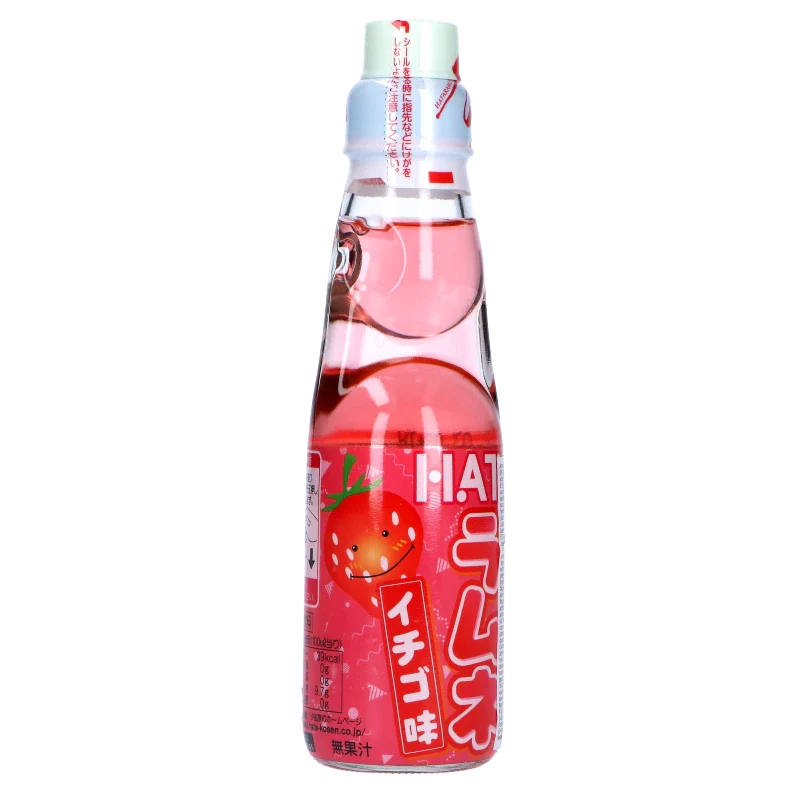 HATAKOSEN Ramune Strawbe. 200 ml