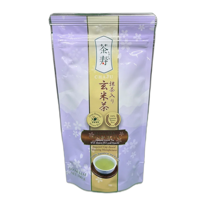 CHAJU Japanese Green Tea Leaf MatchaGanmaicha 100g