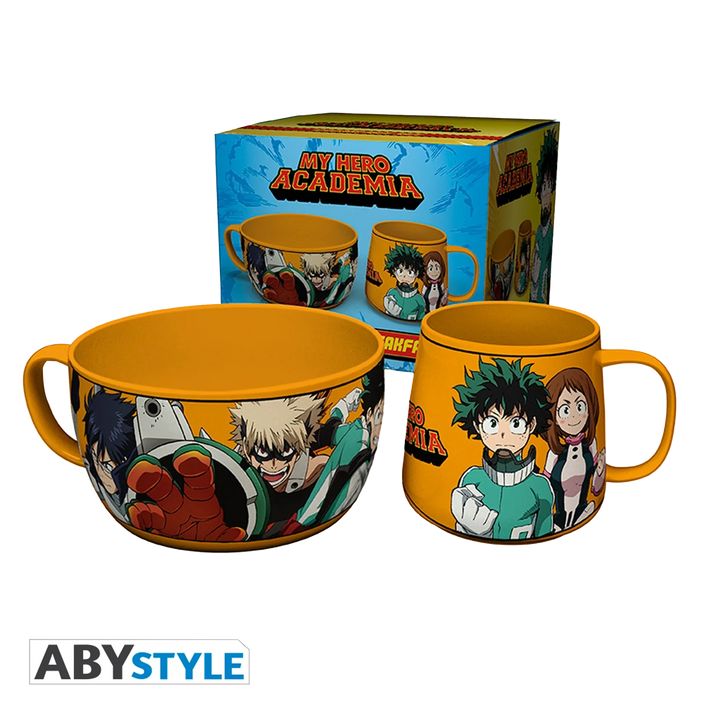 MY HERO ACADEMIA Ontbijtset Mok+kom