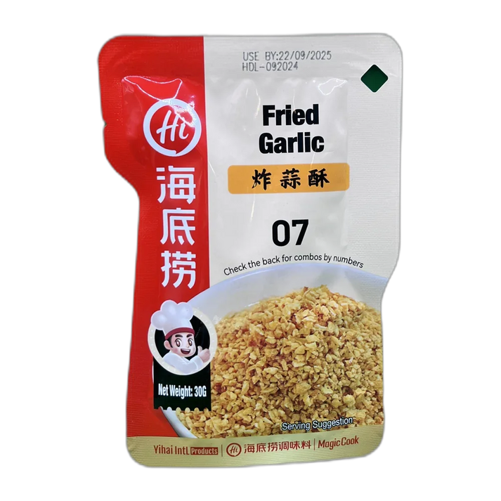 HAIDILAO Gebakken Knoflook Gefrituurd. Knoflook 30G
