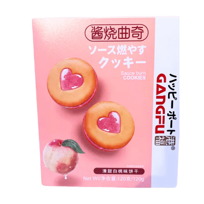 GANGFU Koekje Witte Perzik 120G