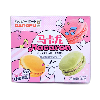 GANGFU Macaron Aardbei 132G