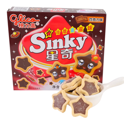 GLICO Sinky Sandwichkoekjes Choco Fl. 60G