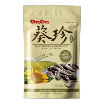 CHACHA Zonnebloempitten Geroosterd Premium 98G