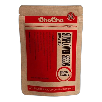 CHACHA Zonnebloempitten Geroosterd Pittig 228G