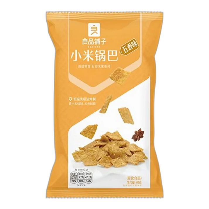 BESTORE Gierstchips 5 Kruidengierstsnack 90G