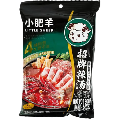 KLEINE SCHAPEN Hot Pot Soepbasis Pittig Heet 235G