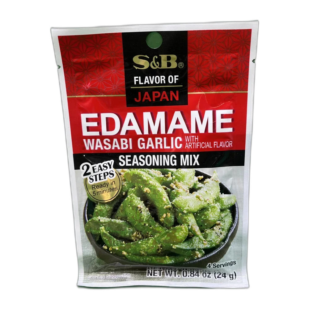 S&B Edamame Wasabi Knoflook Kruidenmix 24G