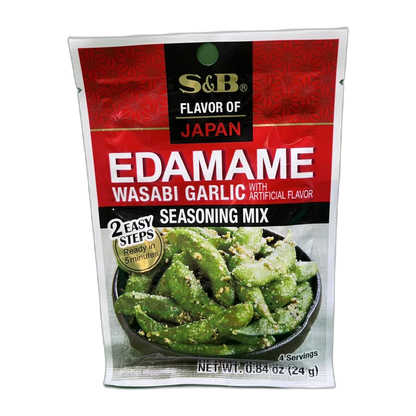 S&B Edamame Wasabi Knoflook Kruidenmix 24G
