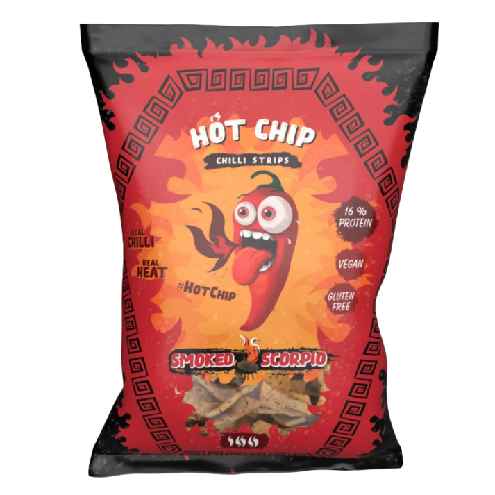 HOT CHIP Chilireepjes Gerookt Schorpioen 80G