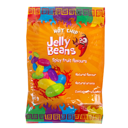 HOT CHIP Jelly Beans Spicy Fruit Flavours 60G