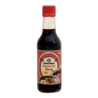 KIKKOMAN Sauce für Reis 250ML – Süß-würzige Sojasauce