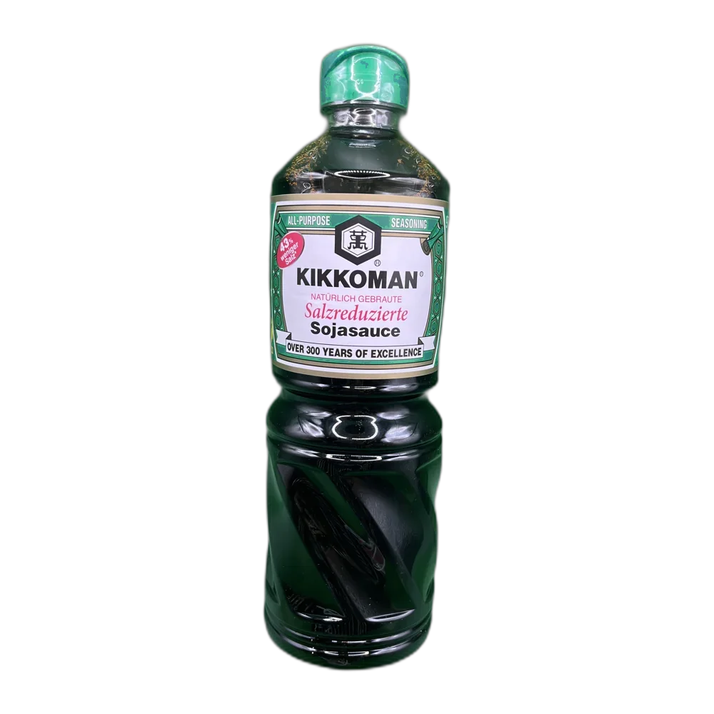 KIKKOMAN sojasaus zoutarm 975ML