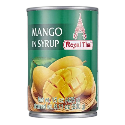 ROYAL THAI Mangoschijfjes Op Siroop 425G